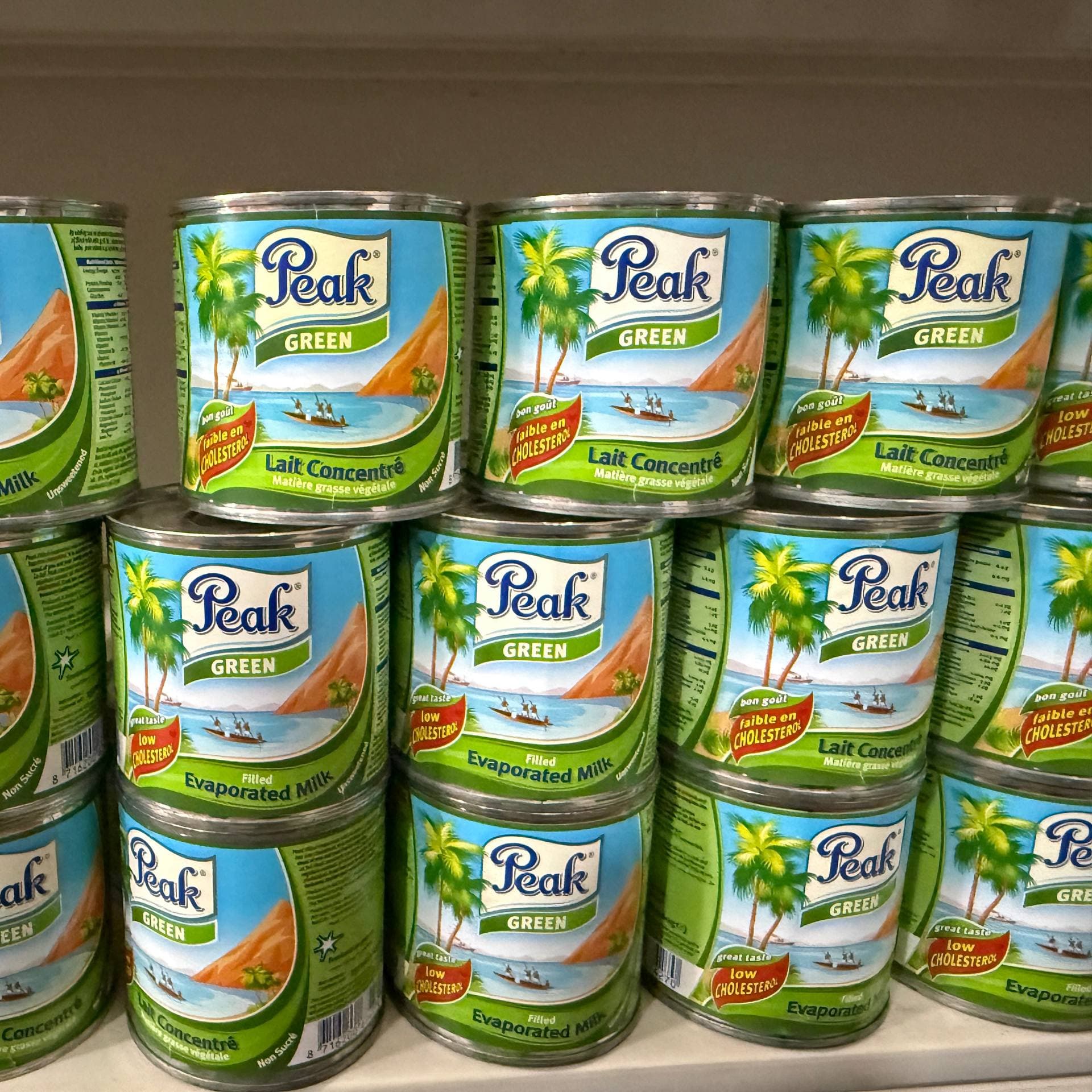 PEAK FILLED EVAPORATED GREEN MILK 160G